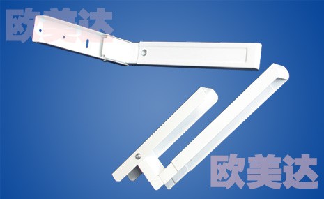 供应白色L型可收缩微波炉支架托架